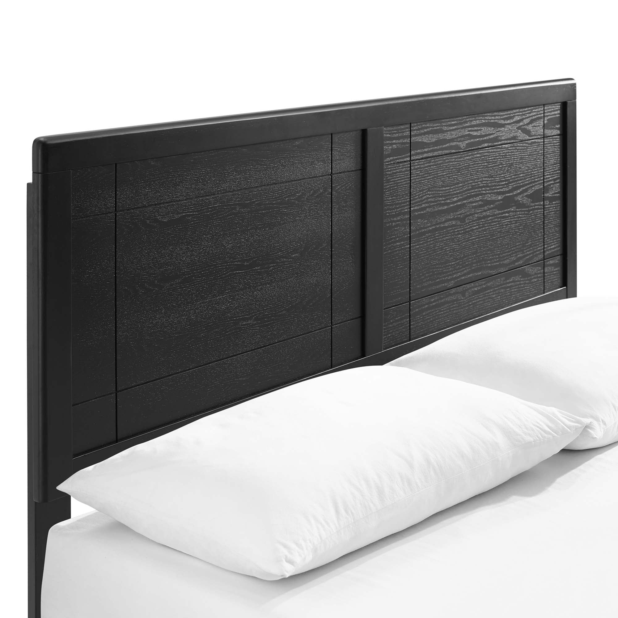 Marlee Wood Platform Bed With Angular Frame by Modway