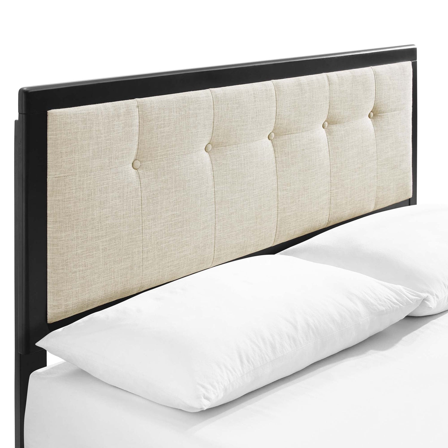 Willow Wood Platform Bed With Angular Frame by Modway