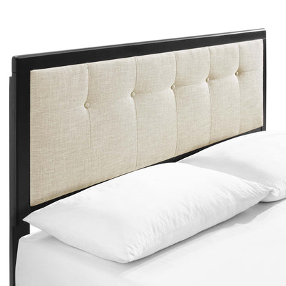 Willow Wood Platform Bed With Angular Frame by Modway