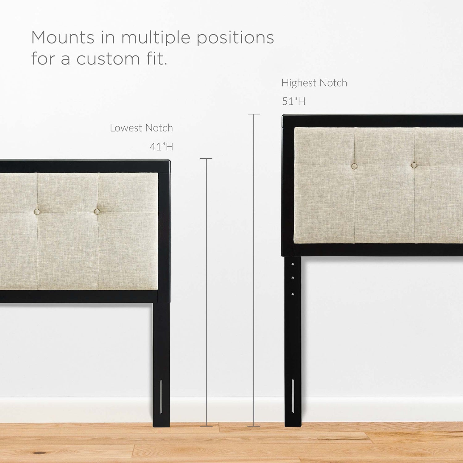 Willow Wood Platform Bed With Angular Frame by Modway