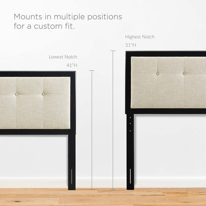 Willow Wood Platform Bed With Angular Frame by Modway