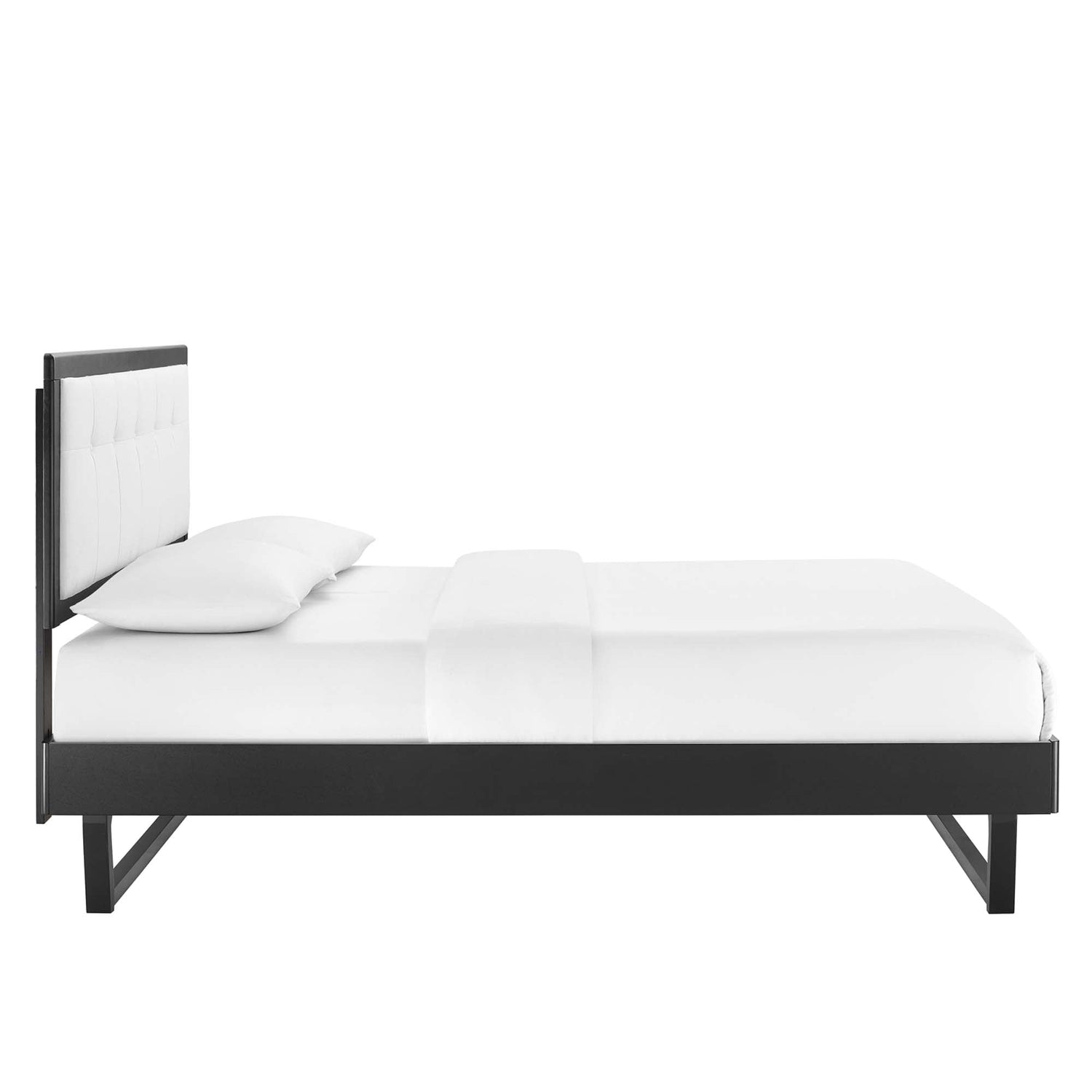 Willow Wood Platform Bed With Angular Frame by Modway