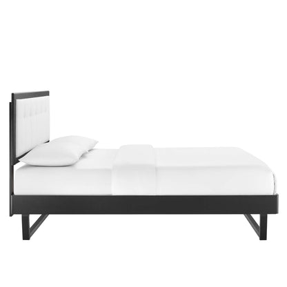 Willow Wood Platform Bed With Angular Frame by Modway