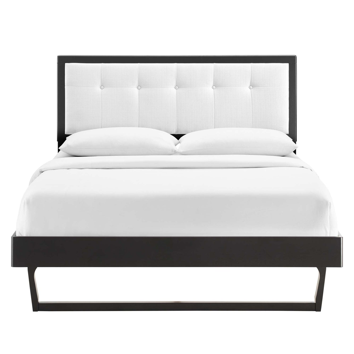 Willow Wood Platform Bed With Angular Frame by Modway