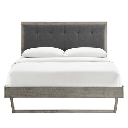 Willow Wood Platform Bed With Angular Frame by Modway