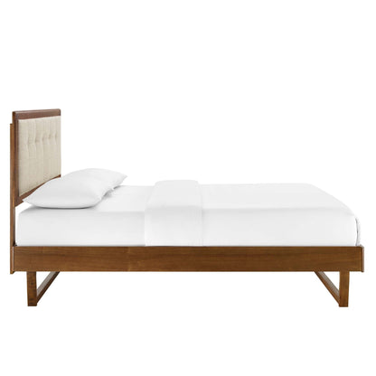 Willow Wood Platform Bed With Angular Frame by Modway