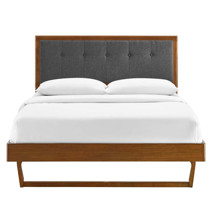 Willow Wood Platform Bed With Angular Frame by Modway