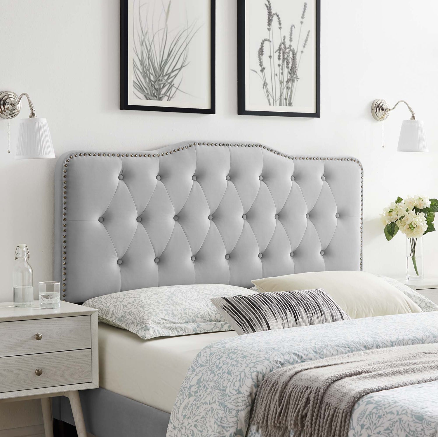 Sophia Tufted Performance Velvet Headboard by Modway