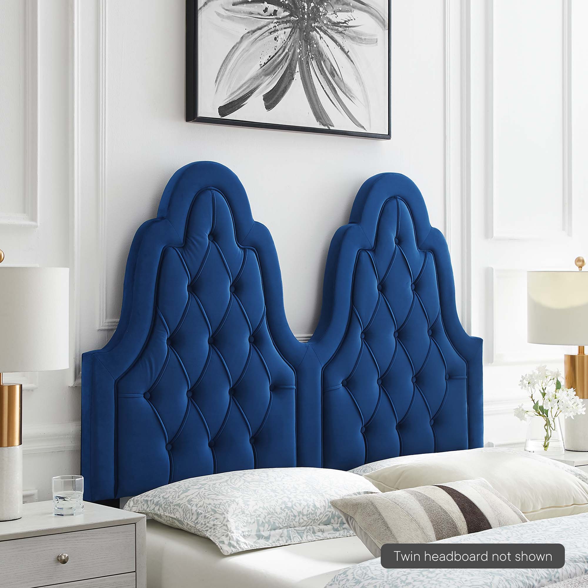 Augustine Tufted Performance Velvet Headboard by Modway