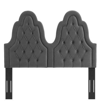 Augustine Tufted Performance Velvet Headboard By HouseBean