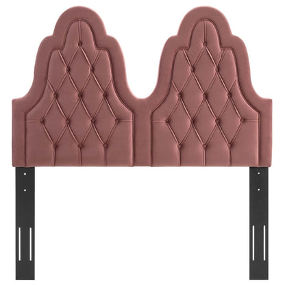 Augustine Tufted Performance Velvet Headboard By HouseBean