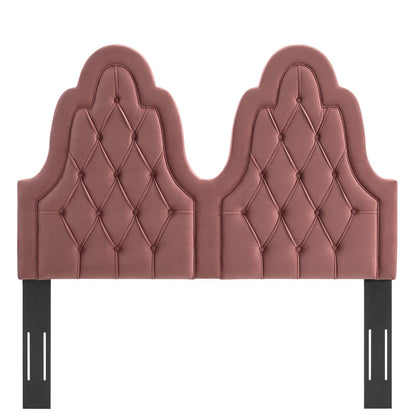 Augustine Tufted Performance Velvet Headboard By HouseBean