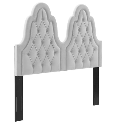 Augustine Tufted Performance Velvet Headboard By HouseBean