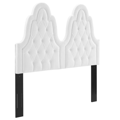 Augustine Tufted Performance Velvet Headboard By HouseBean