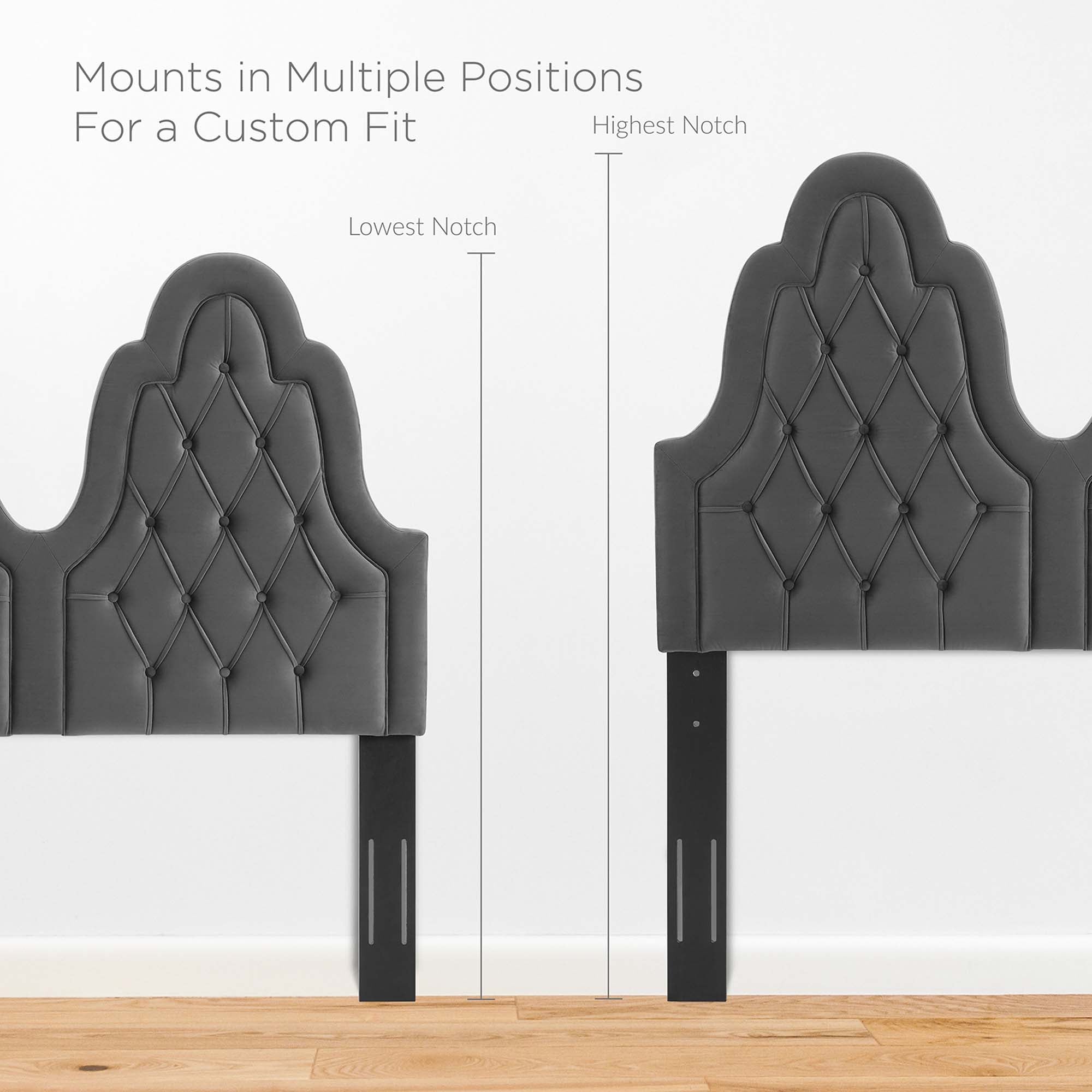 Augustine Tufted Performance Velvet Headboard by Modway