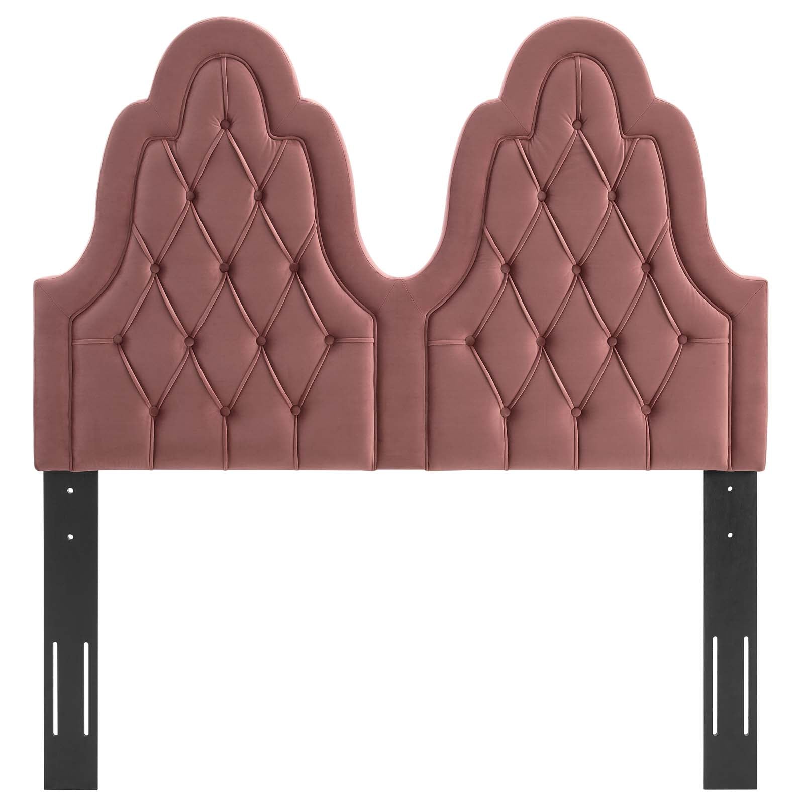 Augustine Tufted Performance Velvet Headboard By HouseBean