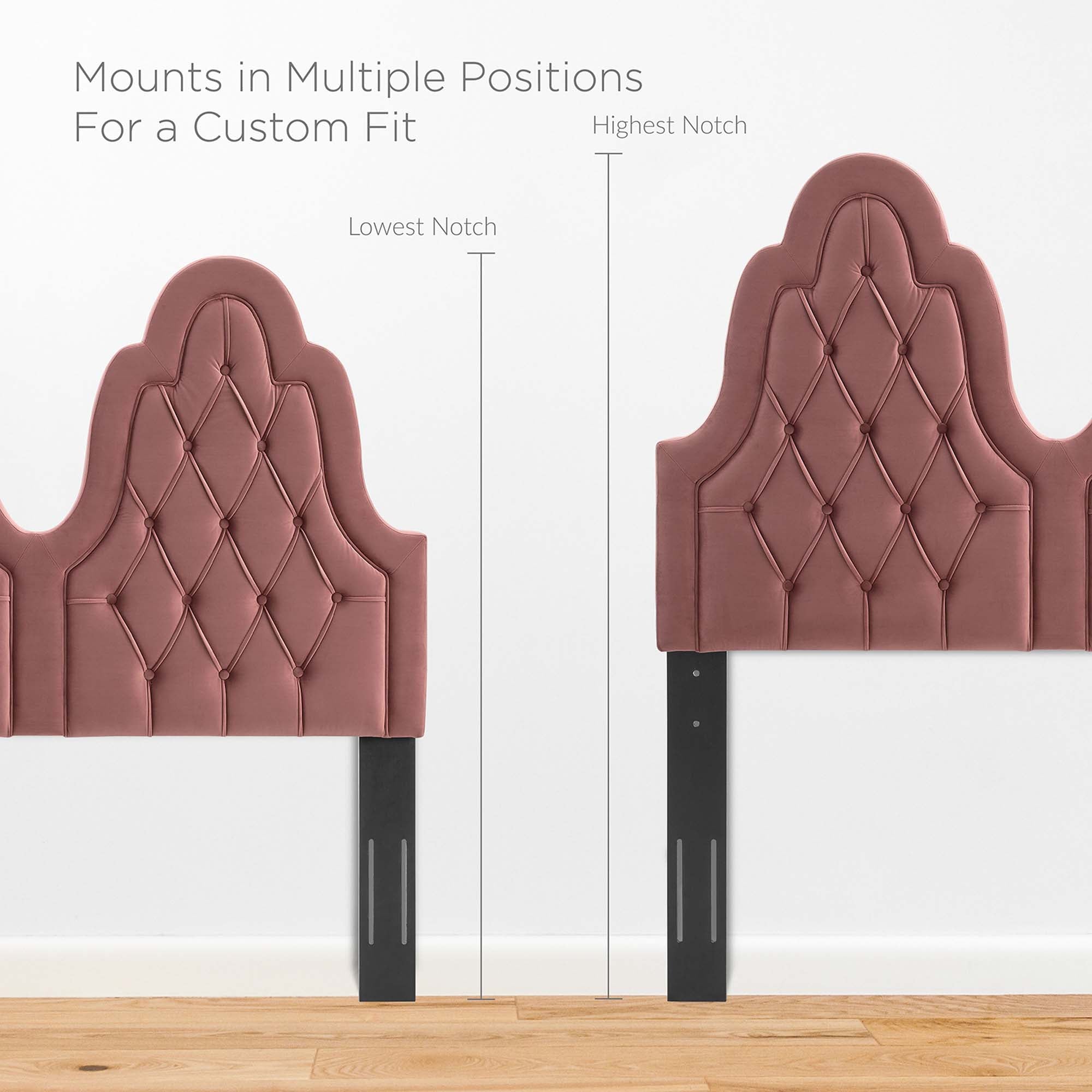 Augustine Tufted Performance Velvet Headboard by Modway