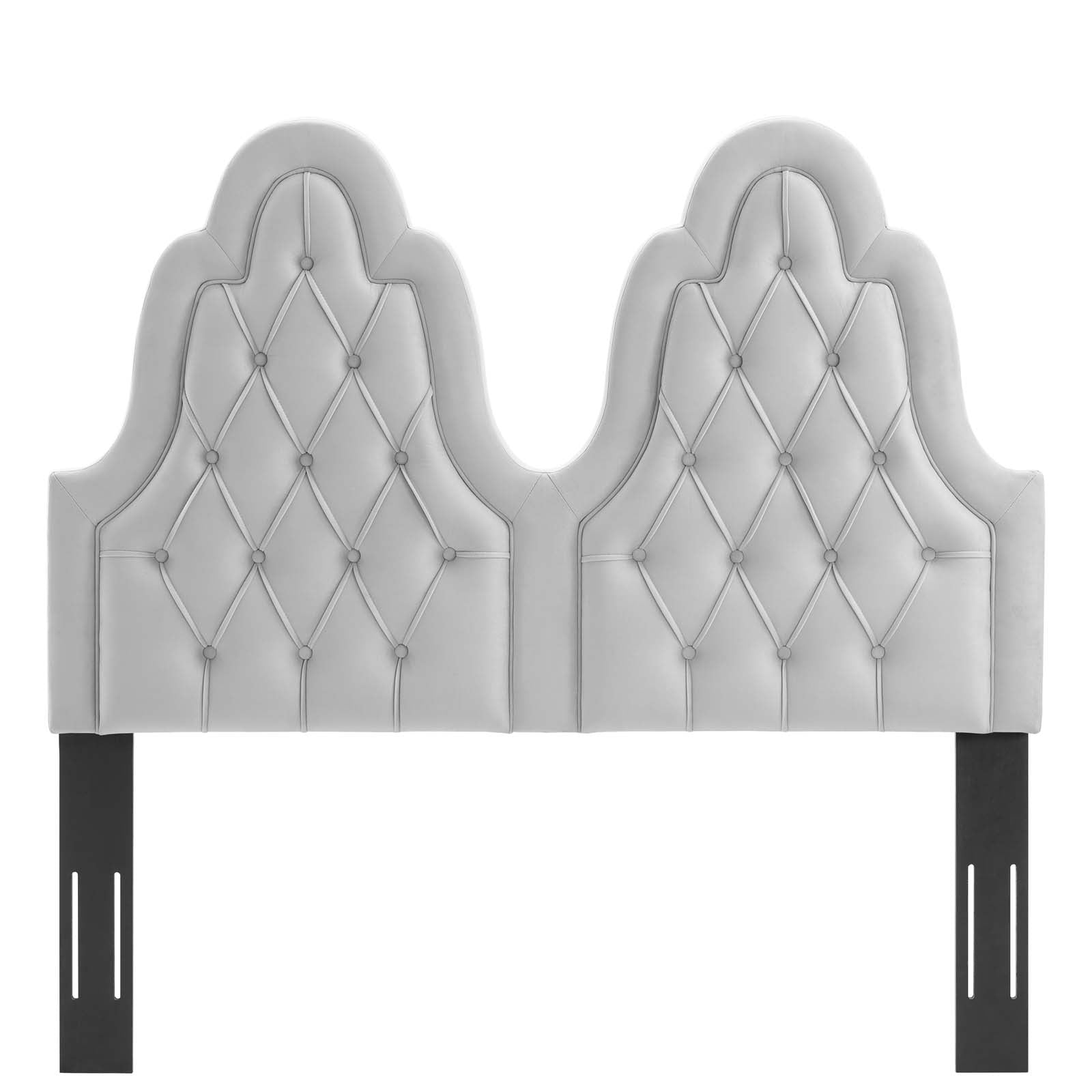 Augustine Tufted Performance Velvet Headboard By HouseBean