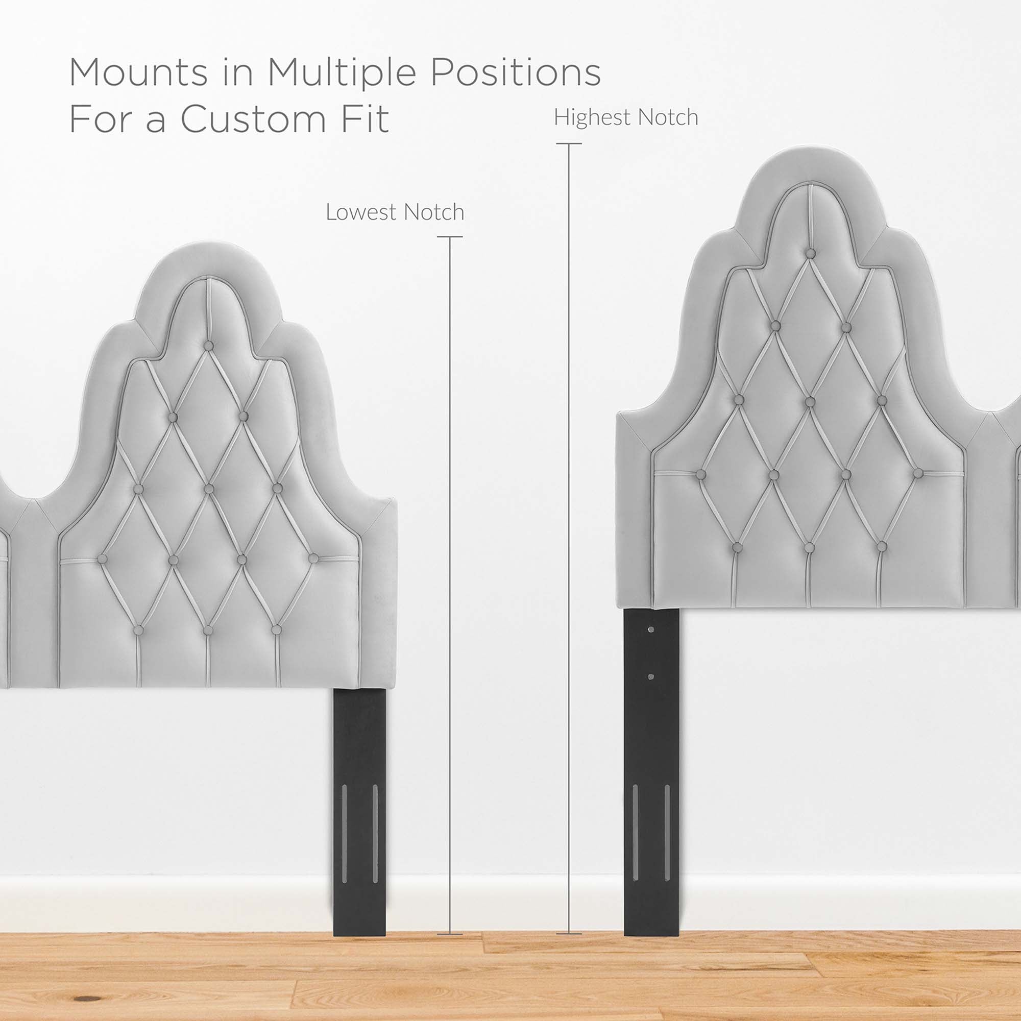 Augustine Tufted Performance Velvet Headboard by Modway
