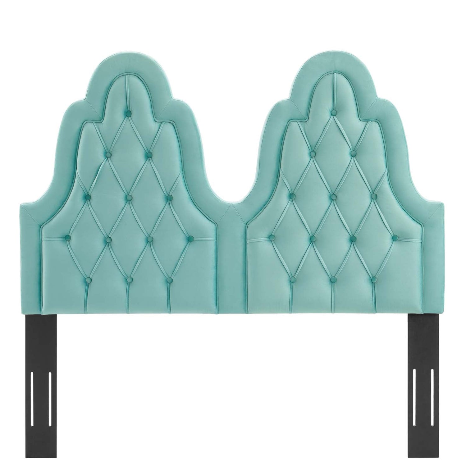 Augustine Tufted Performance Velvet Headboard By HouseBean