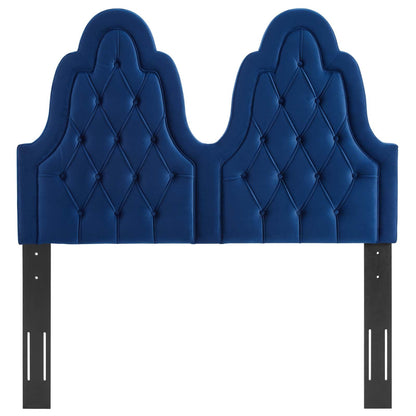 Augustine Tufted Performance Velvet Headboard By HouseBean