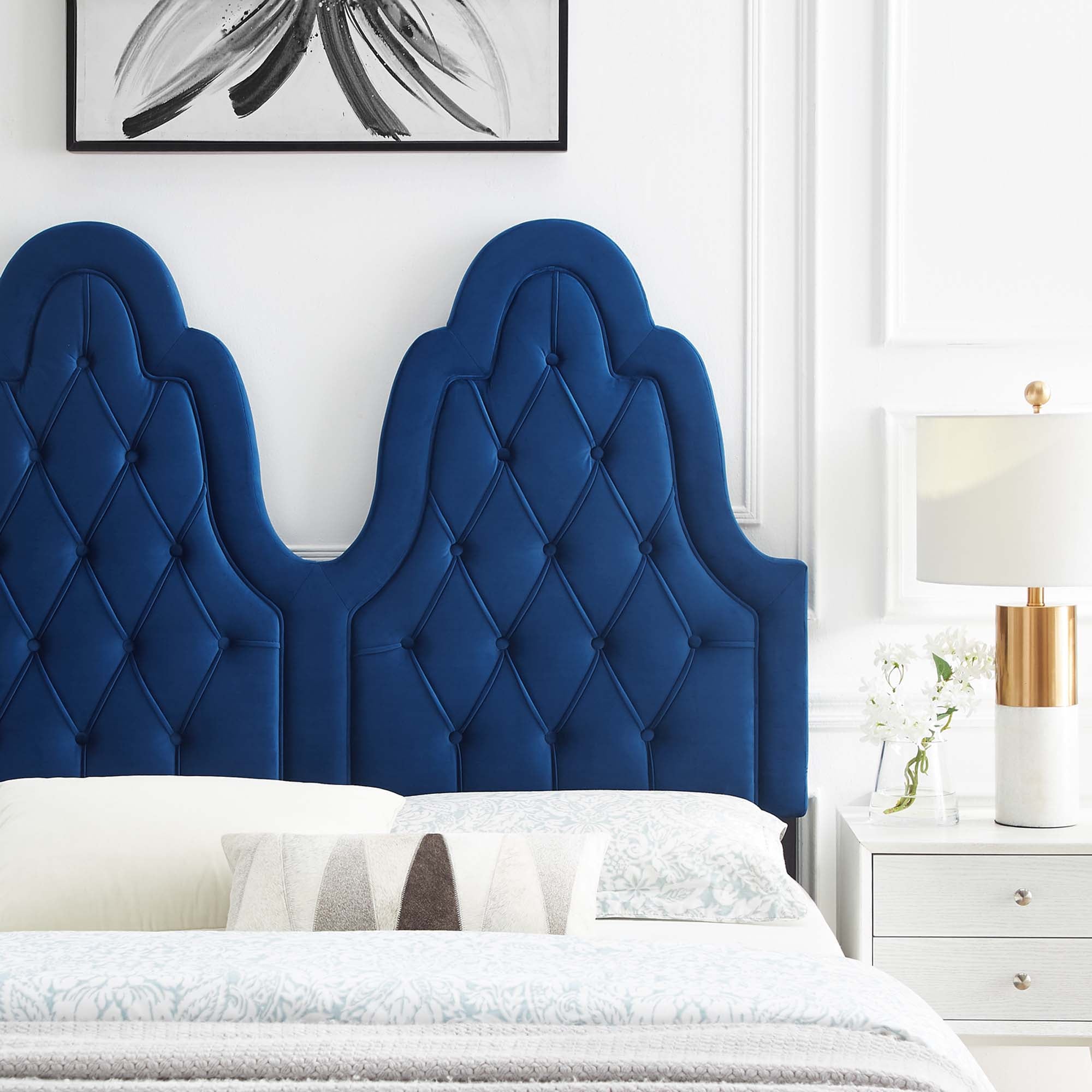 Augustine Tufted Performance Velvet Headboard by Modway