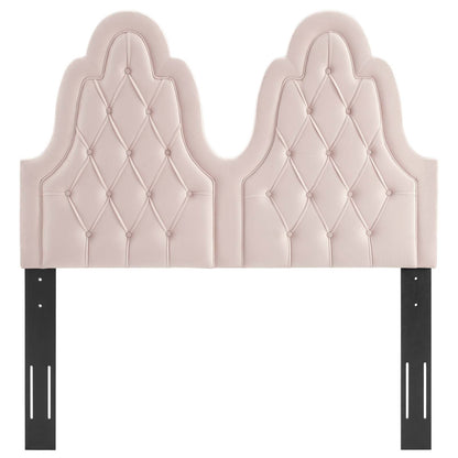 Augustine Tufted Performance Velvet Headboard By HouseBean