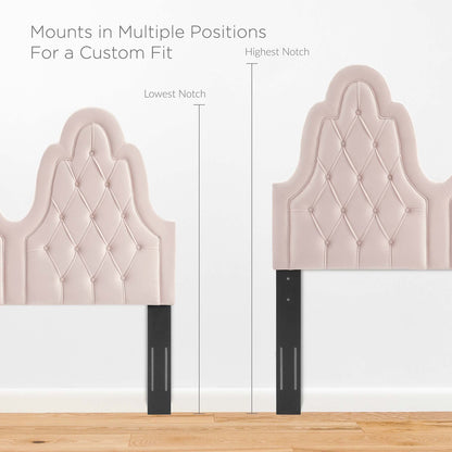 Augustine Tufted Performance Velvet Headboard by Modway