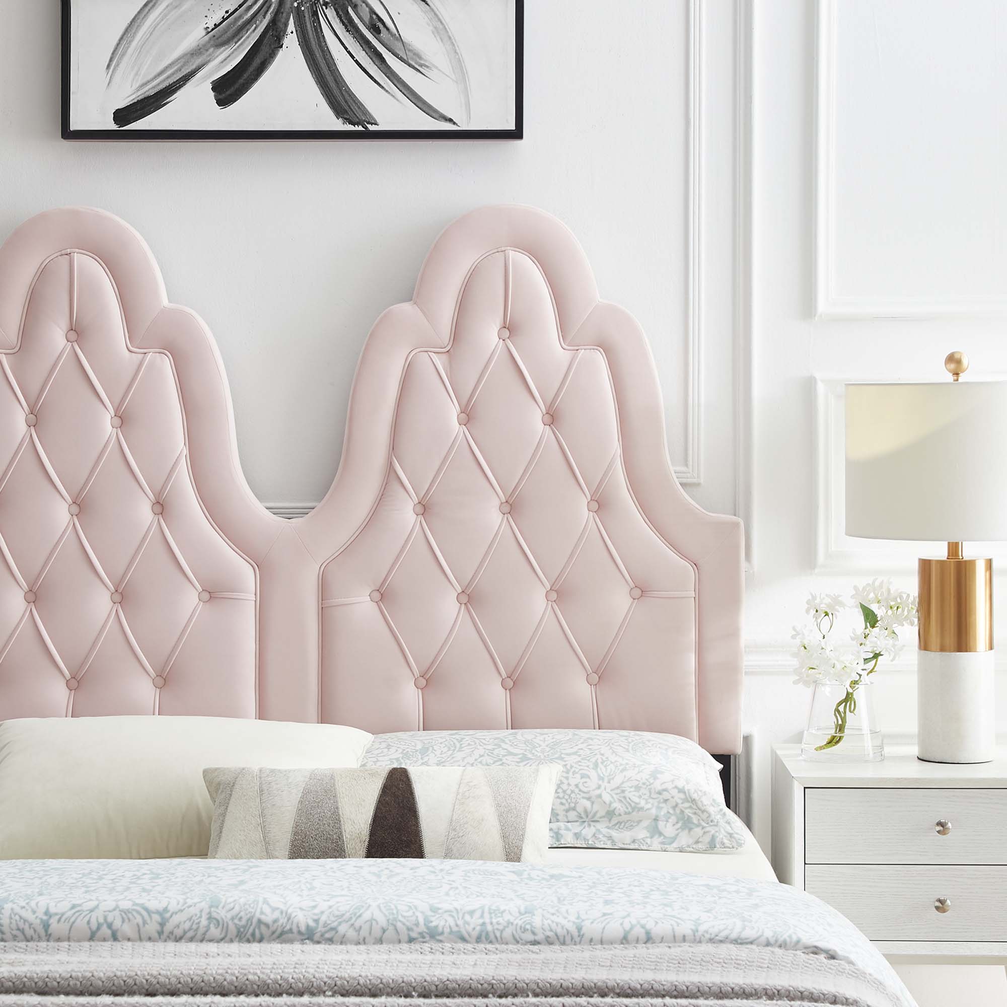 Augustine Tufted Performance Velvet Headboard by Modway