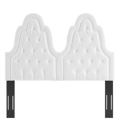 Augustine Tufted Performance Velvet Headboard By HouseBean