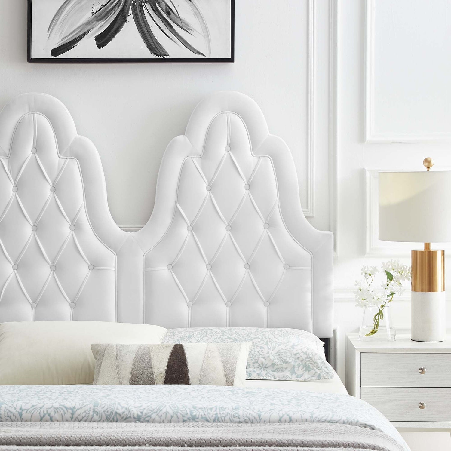 Augustine Tufted Performance Velvet Headboard by Modway