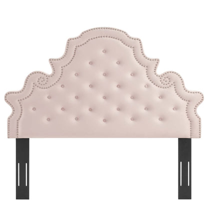 Diana Tufted Performance Velvet Headboard By HouseBean