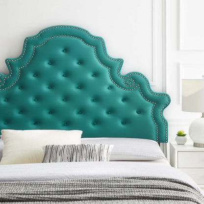 Diana Tufted Performance Velvet Headboard By HouseBean