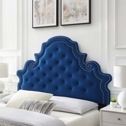 Diana Tufted Performance Velvet Headboard By HouseBean