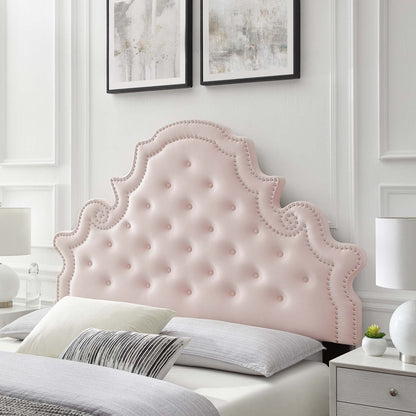 Diana Tufted Performance Velvet Headboard By HouseBean