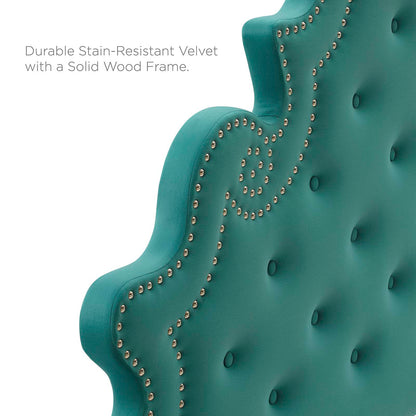 Diana Tufted Performance Velvet Headboard By HouseBean