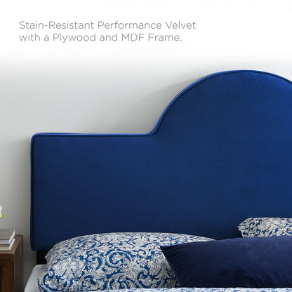 Aurora Performance Velvet Bed by Modway