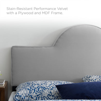 Soleil Performance Velvet Bed by Modway