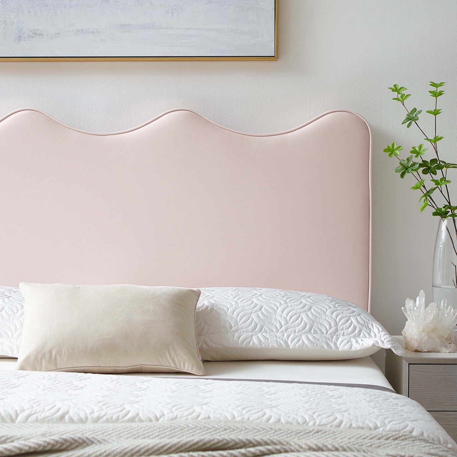 Athena Performance Velvet Headboard by Modway