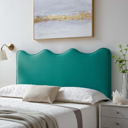 Athena Performance Velvet Headboard By HouseBean