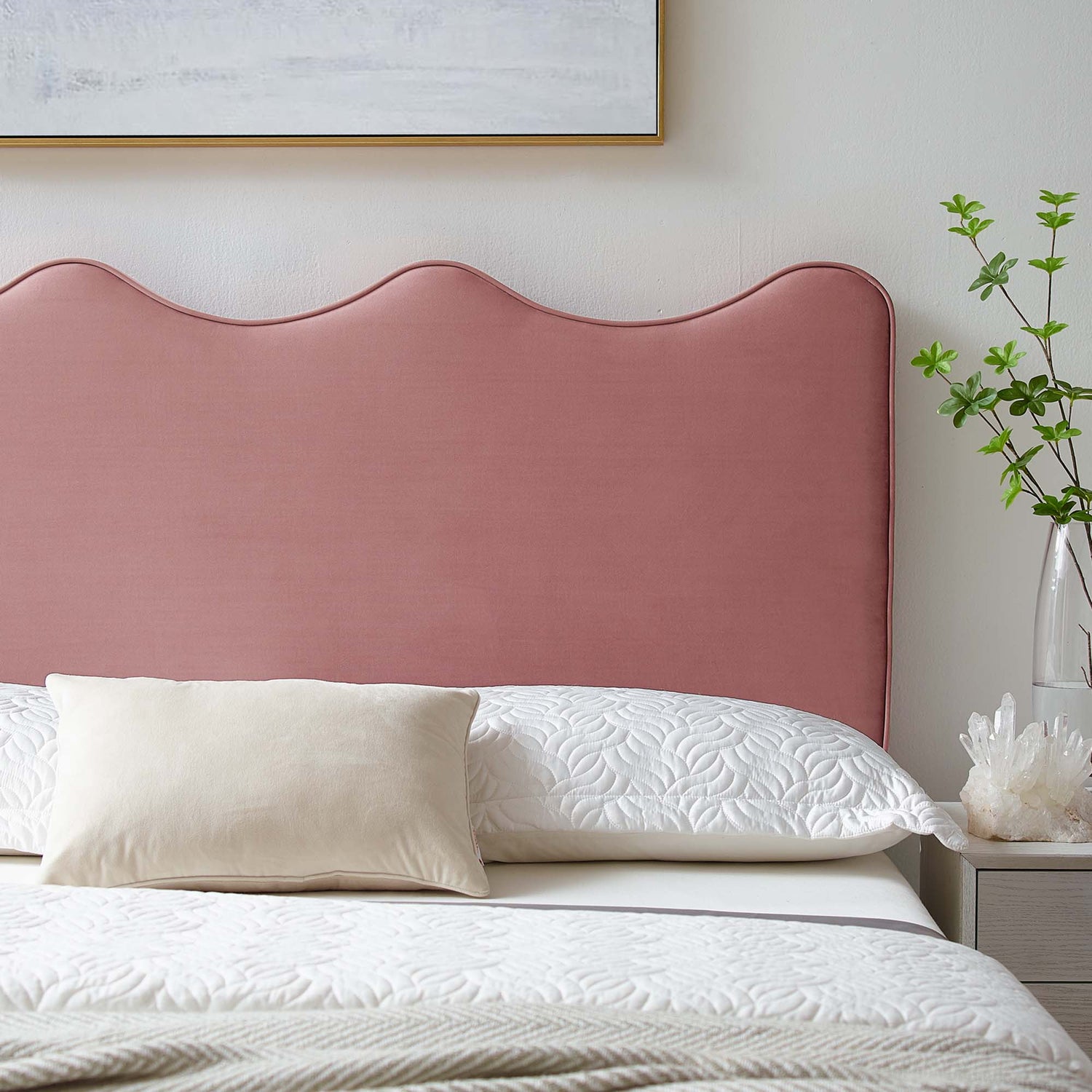 Athena Performance Velvet Headboard by Modway