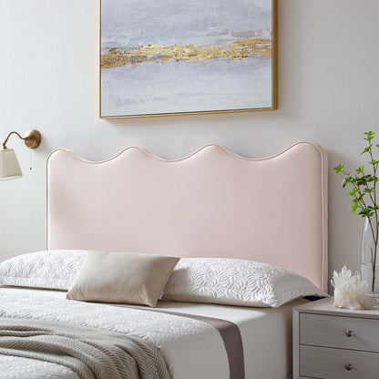 Athena Performance Velvet Headboard By HouseBean