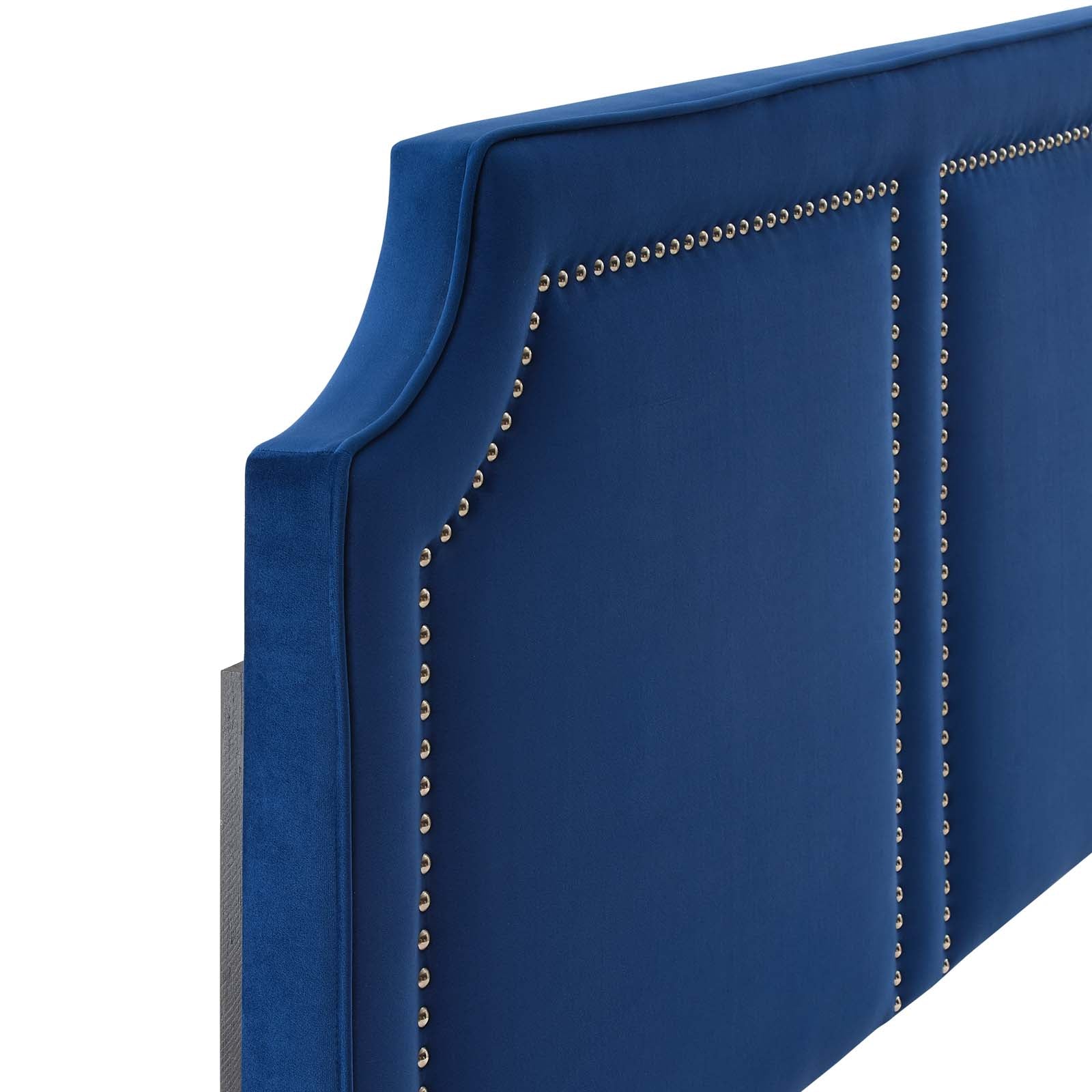 Cynthia Performance Velvet Headboard By HouseBean