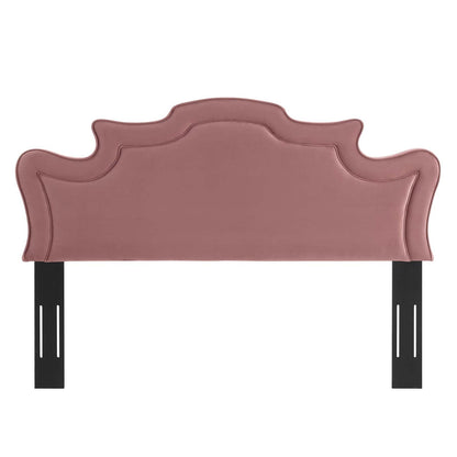 Evangeline Performance Velvet Headboard By HouseBean