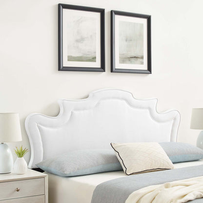 Evangeline Performance Velvet Headboard By HouseBean