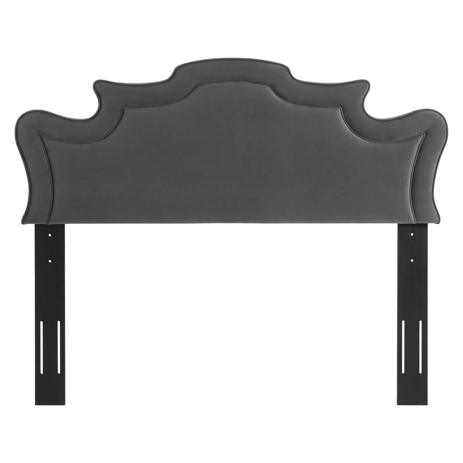 Evangeline Performance Velvet Headboard By HouseBean