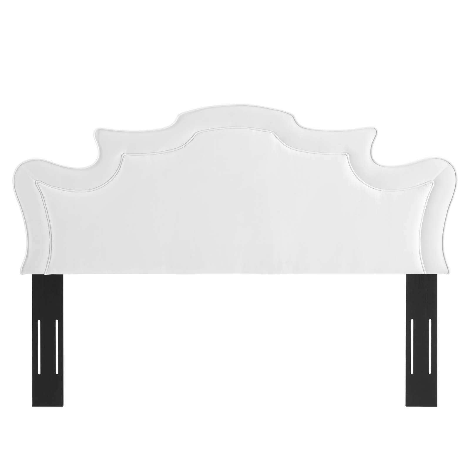 Evangeline Performance Velvet Headboard By HouseBean