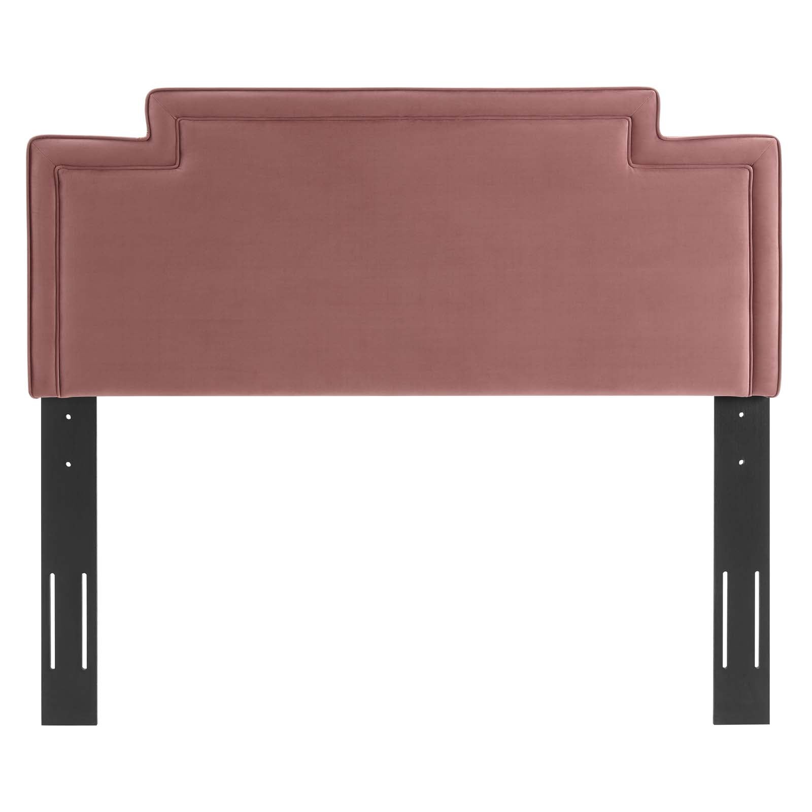 Transfix Performance Velvet Headboard By HouseBean