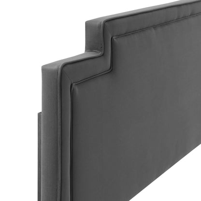 Transfix Performance Velvet Headboard By HouseBean