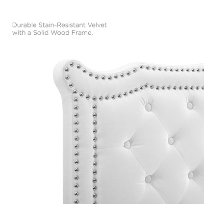Clara Performance Velvet Queen Platform Bed by Modway